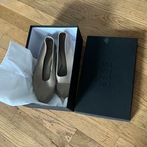 Martiniano tan ballet shoes pump size 37